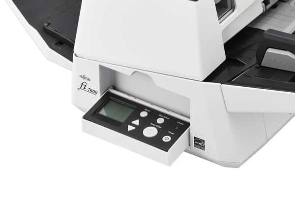 Ricoh fi-7600 ADF + manuel indføringsscanner 600 x 600 dpi A3 Sort, Hvid