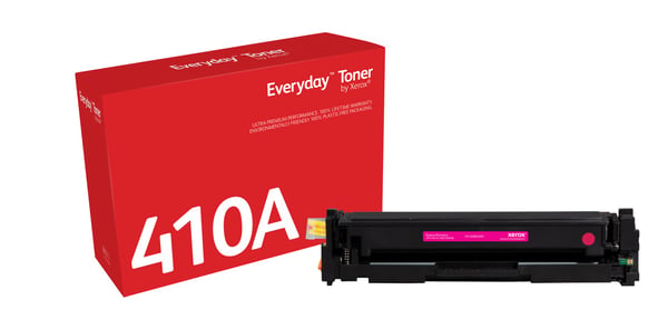 Everyday™ Magenta Toner by Xerox compatible with HP 410A (CF413A), Standard kapacitet Everyday™ Magenta Toner by Xerox compatible with HP 410A (CF413A), Standard kapacitet