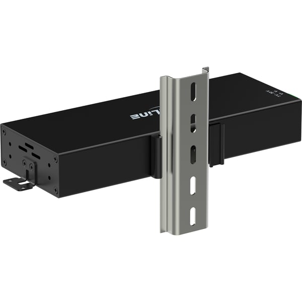 InLine 35396F gränssnittshubbar 2 x USB 3.2 Gen 1 (3.1 Gen 1) Type-B 5000 Mbit/s Svart