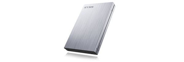 ICY BOX IB-241WP HDD/SSD kabinet Anthracit, Sølv 2.5"