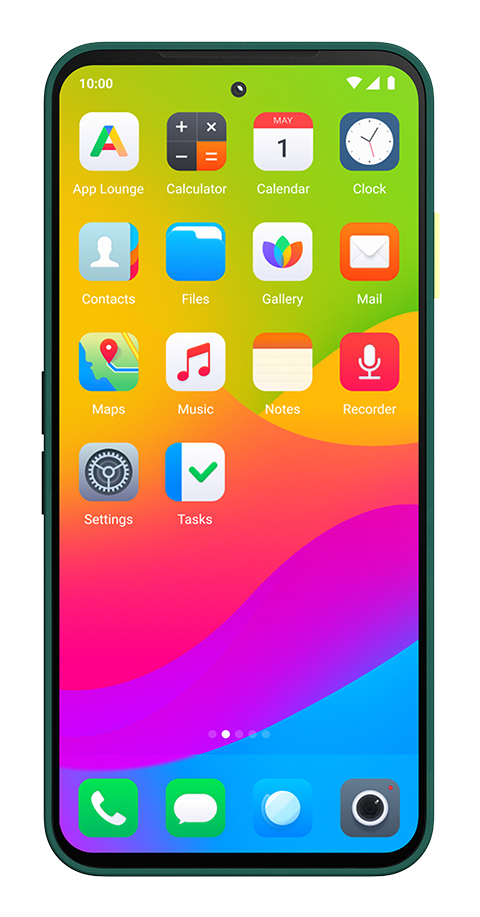 Fairphone The (Gen 6) 16 cm (6.31") Dual SIM Android 15 5G USB Type-C 8 GB 256 GB 4415 mAh Grøn
