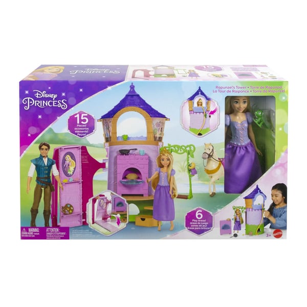 Disney Princess -legesæt med Rapunzels tårn