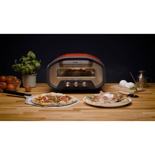 Ariete 3901/00 pizza fremstiller & ovn 1 pizza(er) 2200 W Rød