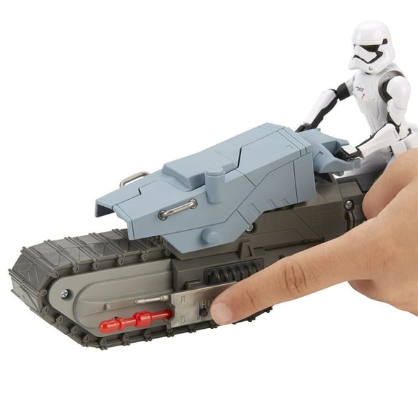Hasbro Star Wars Galaxy of Adventures First Order Driver and Treadspeeder
