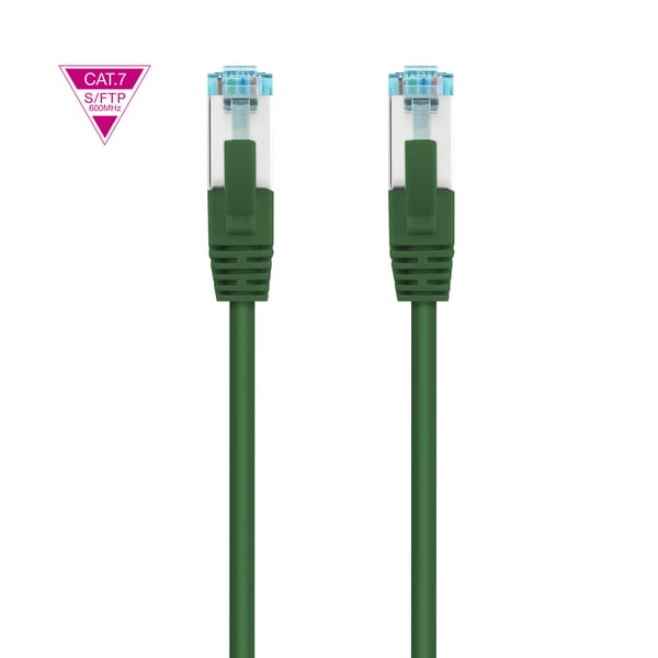 Nanocable 10.20.1700-L30-GR netværkskabel Grøn 0,3 m Cat7 SF/UTP (S-FTP) Rund