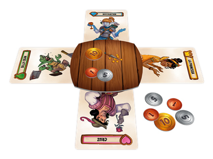 Asmodee Little Tavern 25 min Lautapeli Liiketaloussimulaatio