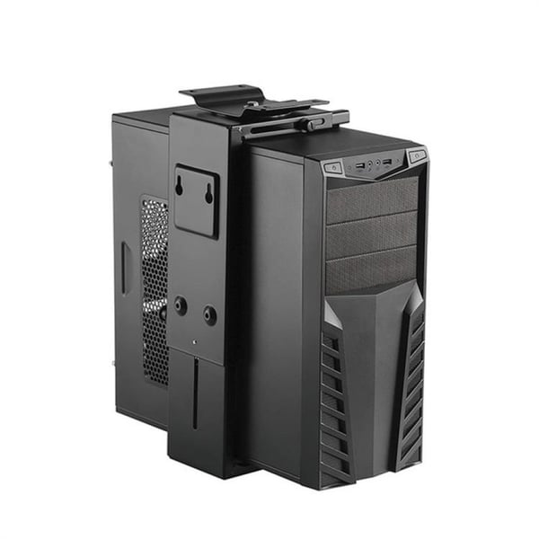 Techly ICA-CS 66 CPU-teline Keskusyksikön pidike pöydän alle Musta