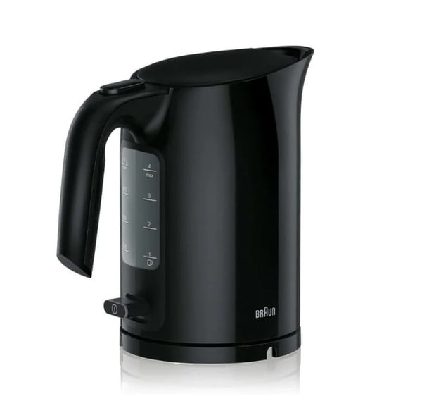Braun PurEase WK 3000 BK vedenkeitin 1 L 2200 W Musta