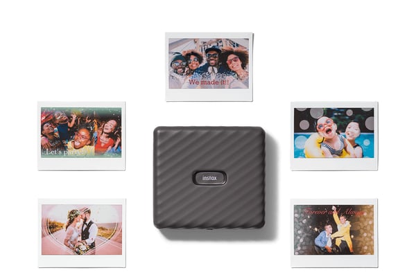 Fujifilm Instax Link WIDE - Mocha Gray valokuvatulostin 318 x 318 DPI