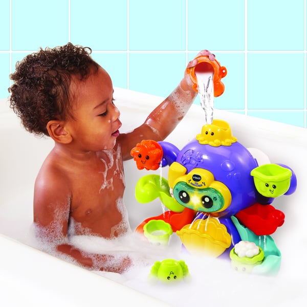 VTech Baby POLO, MON POULPE RIGOLO Kylpyeläin Monivärinen