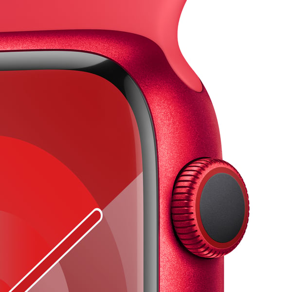 Apple Watch Series 9 45 mm Digital 396 x 484 pixlar Pekskärm 4G Röd Wi-Fi GPS