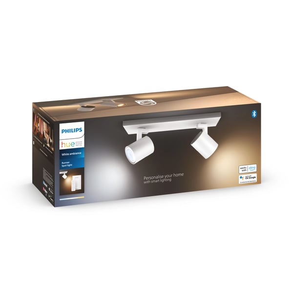Philips Hue White ambiance Runner med to spots