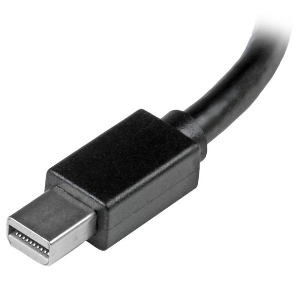 StarTech.com MDP2DPDVHD videokabel adapter 0,15 m Mini DisplayPort DisplayPort + DVI-D + HDMI Sort