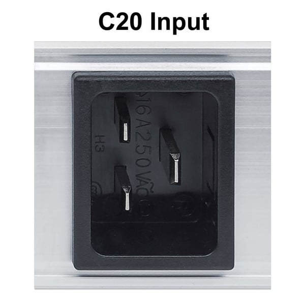 Intellinet 163682 strømforsyningsenhed (PDU) 8 AC stikkontakt(er) Sort