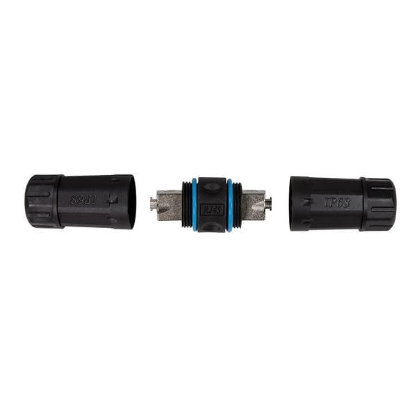 LogiLink NP0082 kabelforskruning Sort Nylon 1 stk