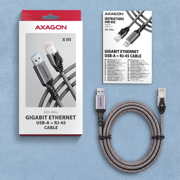 Axagon ADE-AM50 netværkskort Ethernet 5000 Mbit/s