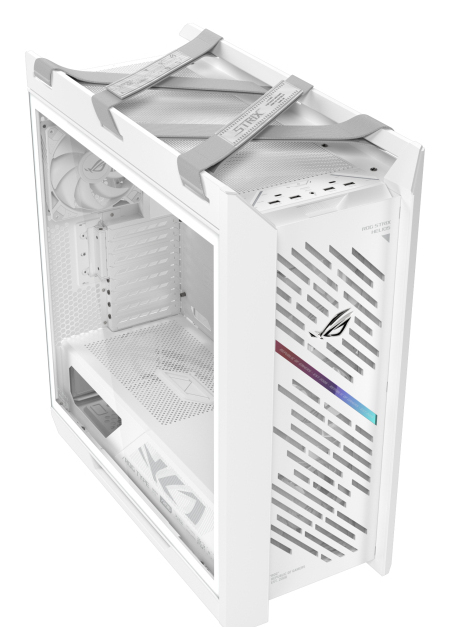 ASUS ROG Strix Helios II Midi Tower Valkoinen