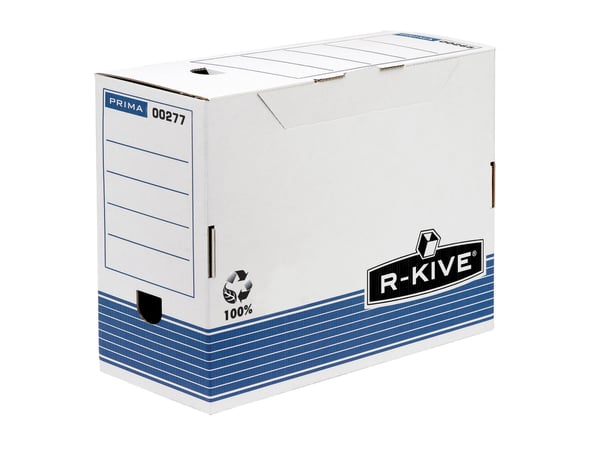 Fellowes 0027701 kansioiden säilytyslaatikko Sininen, Valkoinen