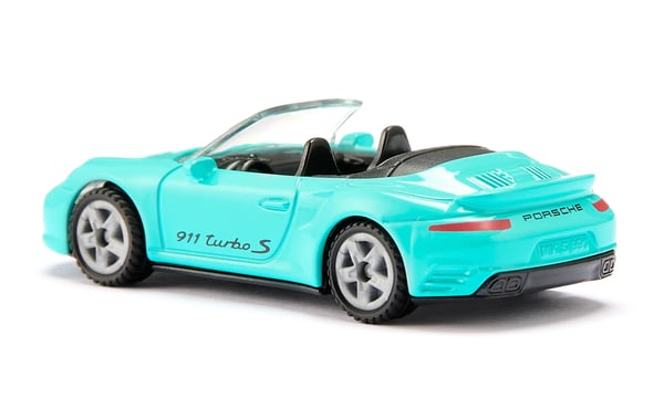 Siku Porsche 911 Turbo S Cabriolet – Convertible Sports Car with Play Value & Collectible Appeal