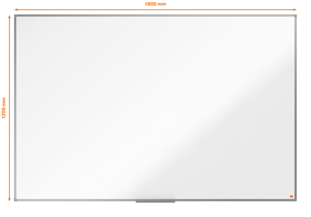 Nobo Essence Emaljerad Magnetisk Whiteboard 180x120 cm