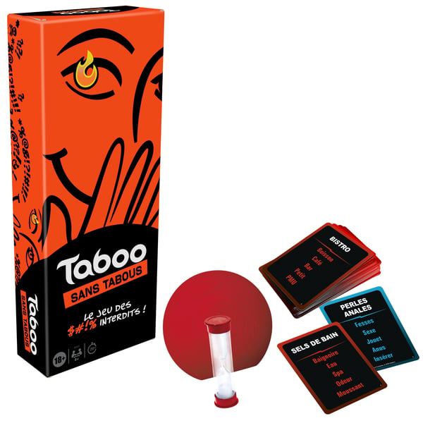 Hasbro Gaming Taboo 20 min Kortspel Party