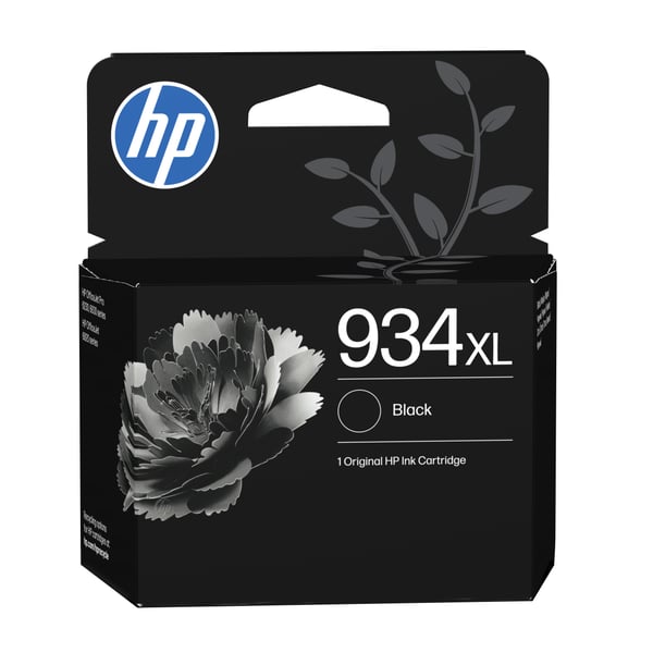HP 934XL svart original bläckpatron med hög kapacitet