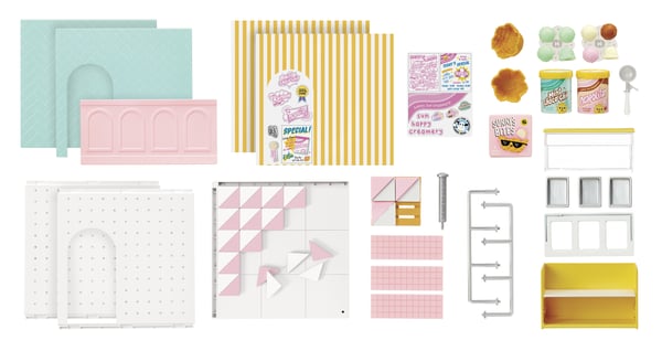 Miniverse Spaces Starter Pack- Ice Cream