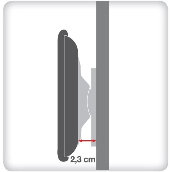 Techly ICA-PLB 139M TV-kiinnike 139,7 cm (55") Musta
