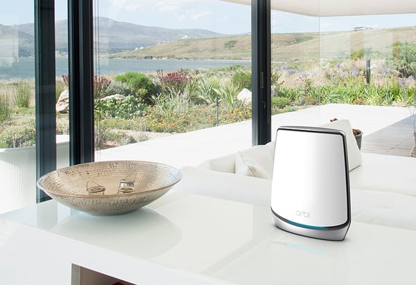 NETGEAR Orbi RBK853 AX6000 WiFi 6 Mesh System Tri-band (2,4 GHz / 5 GHz / 5 GHz) Wi-Fi 6 (802.11ax) Grå 4 Intern
