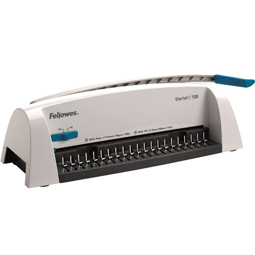 Fellowes Starlet 2 120 ark Grå, Hvid