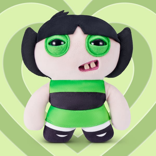 Hug-A-Lumps Fuggler Power Puff Girls 22 cm licenseret sortiment
