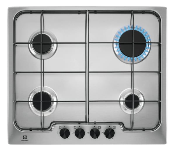 Electrolux RGG6242OOX Rustfrit stål Indbygget 60 cm Gaskomfur 4 zone(s)