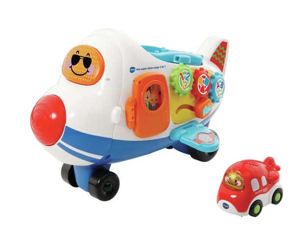 VTech Tut Tut Bolides Mon super avion cargo 2 en 1