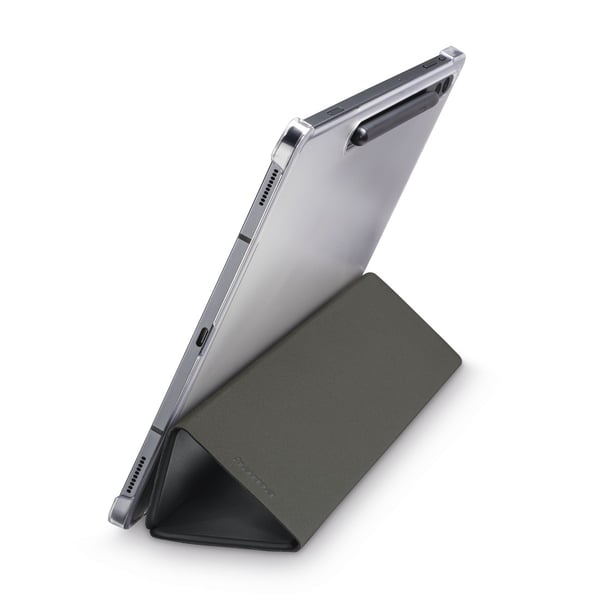 Hama 00222007 iPad-fodral 31,5 cm (12.4") Folio Svart, Transparent