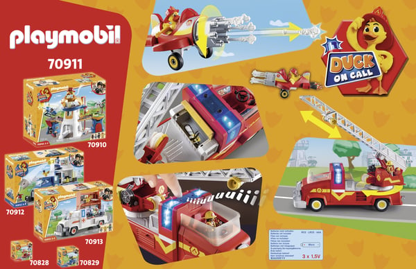 Playmobil Duck On Call 70911 leluajoneuvo