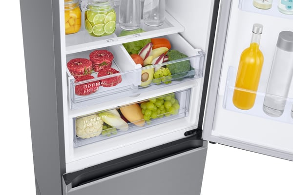 Samsung RB38C676CS9 Fritstående Rustfrit stål