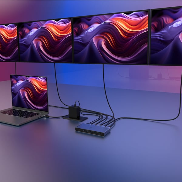 j5create 8K HDMI™ 2.1 4-vejs Splitter