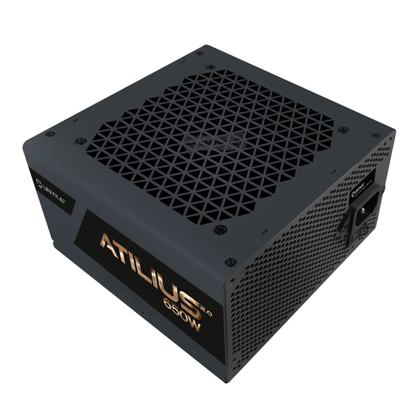 UNYKAch ATX Atilius 2.0 Black 650W 80+ Bronze strömförsörjningsenheter 20+4 pin ATX Svart