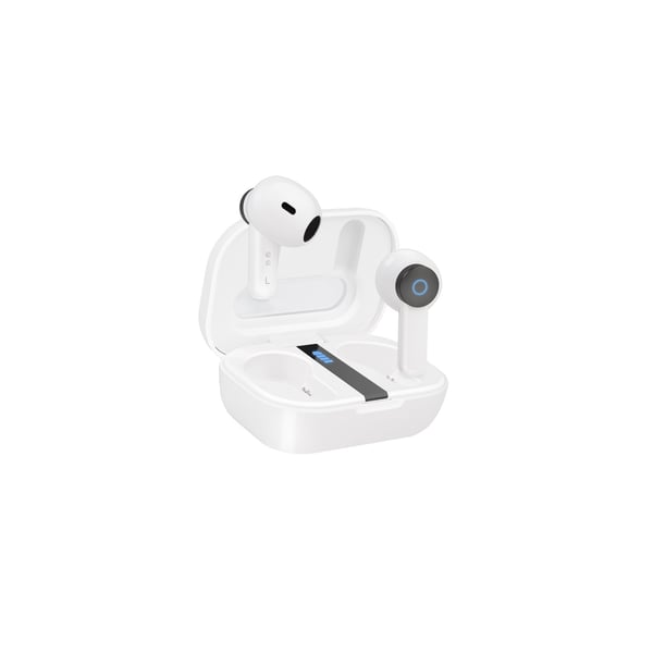 TooQ Bender Headset Trådløs I ørerne Opkald/musik Bluetooth Hvid
