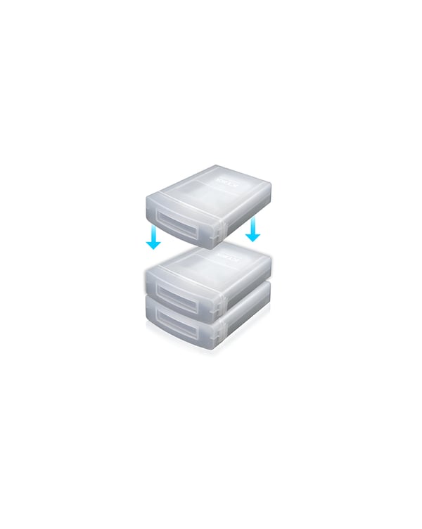 ICY BOX IB-AC602a Pussi Muovi Läpikuultava