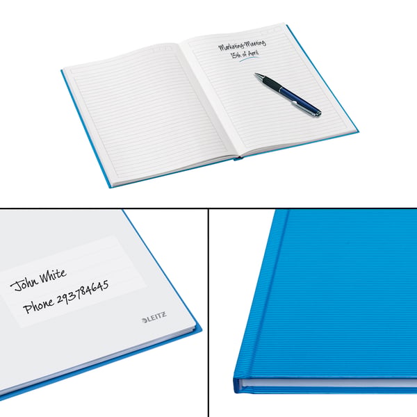 Leitz Solid notesbog A5 linjeret med hardcover