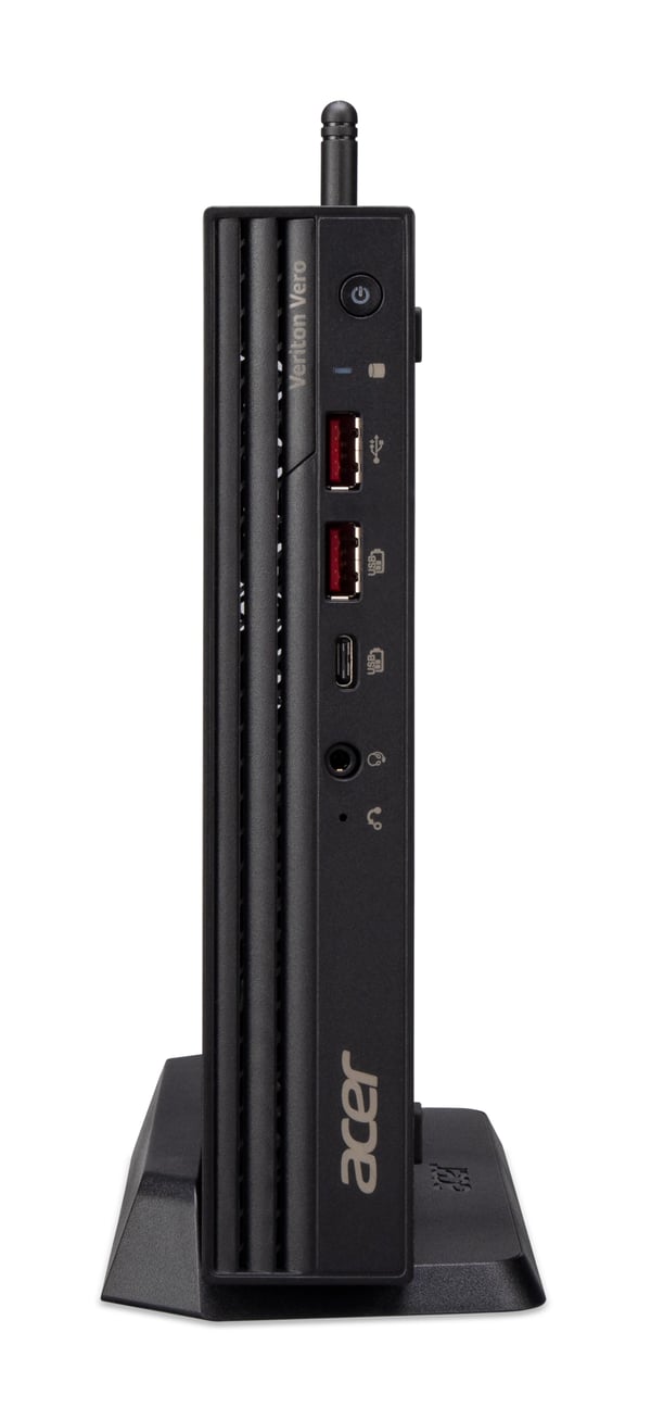 Acer Veriton N4735GT Intel Core Ultra 5 225T 16 GB DDR5-SDRAM 512 GB SSD Windows 11 Pro MFF Mini-PC Svart
