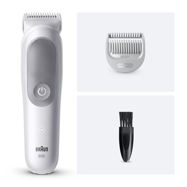 Braun Series 5 BG5500 Grå, Hvid