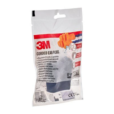 3M 1271C1 öronproppar Återanvändbara öronproppar Orange 2 styck