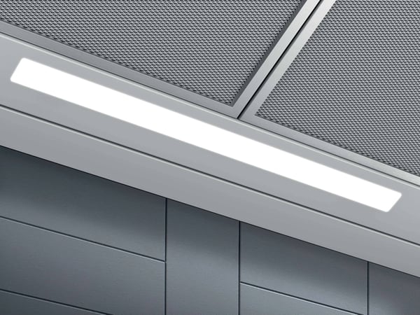 Electrolux LFP419X Semi indbygget (træk ud) Grå 440 m³/t