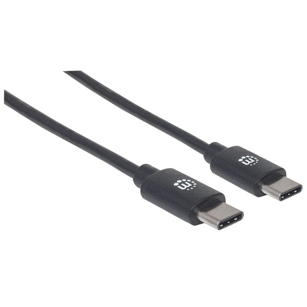 Manhattan 353342 USB-kabel USB 2.0 1 m USB C 0,48 Gbit/sek. Sort