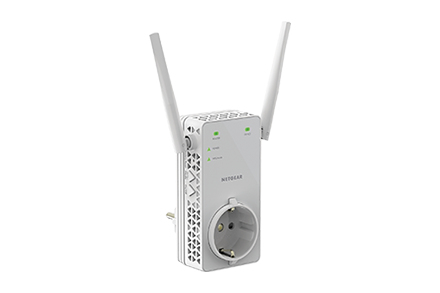 NETGEAR EX6130 Nätverkssändare Vit 10, 100 Mbit/s