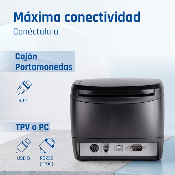 iggual TP7001-1S 203 x 203 DPI Langallinen Lämpösiirto Maksupäätetulostin