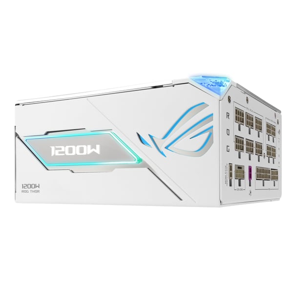 ASUS ROG -THOR-1200P3-WHITE-GAMING strömförsörjningsenheter 1200 W 20+4 pin ATX ATX Vit