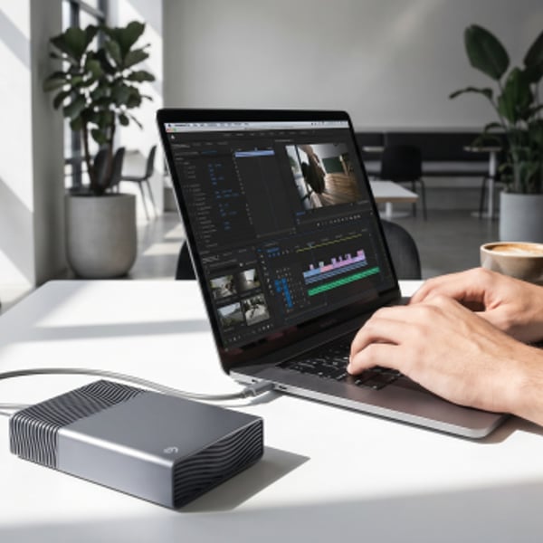 Seagate One Touch STNB16000400 ulkoinen kovalevy 16 TB USB Type-C Tummanharmaa